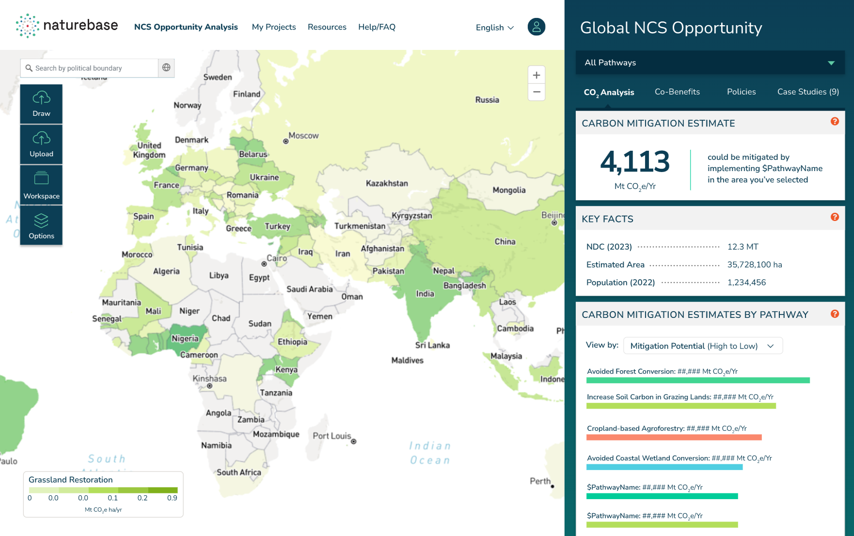 Unlock nature’s potential to mitigate climate change with naturebase